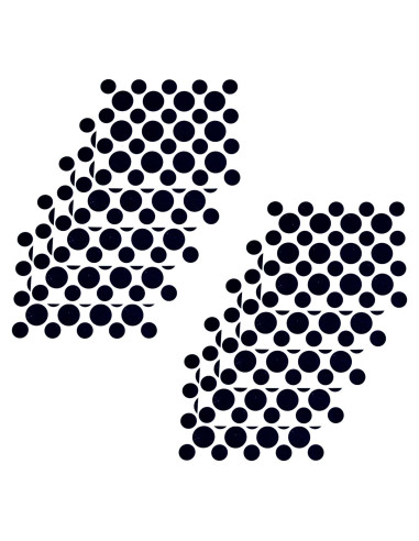 Etiquetas Autoadhesivas de Vinilo AOHOCA para Webcam - 10 Hojas