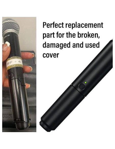 Cubierta de Batería Shure BLX2/SM58, Paquete de 2, Negro