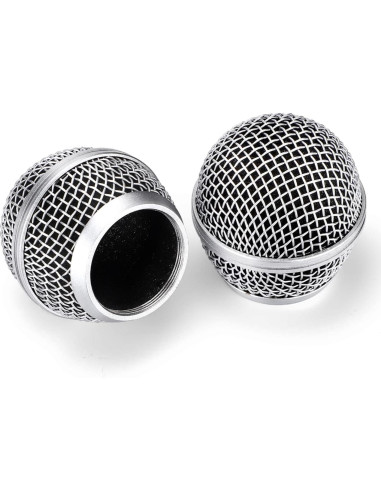 Cabezas de Reemplazo para Micrófono Facmogu SM58 BETA58 - 4 Piezas