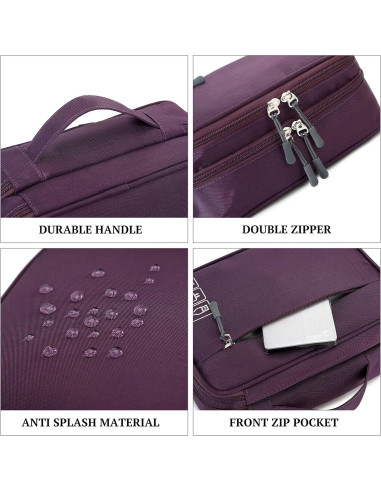 Bolsa Organizadora de Cables MIRLEWAIY Azul Resistente al Agua