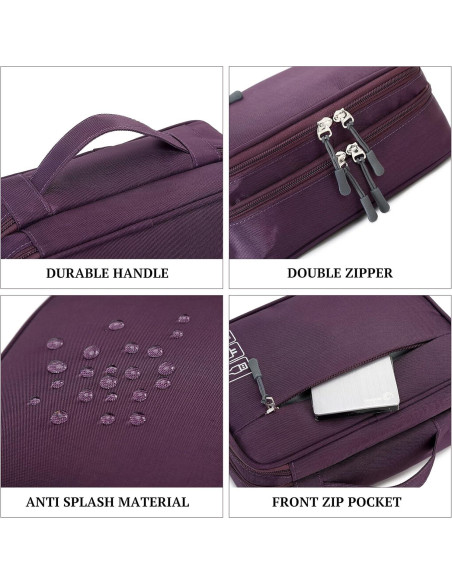 Bolsa Organizadora de Cables MIRLEWAIY Azul Resistente al Agua Bolsa Organizadora de Cables MIRLEWAIY Azul Resistente al Agua