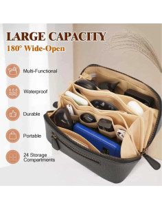 Estuche Organizador Electrónico de Viaje DPLB1 Negro 3L 2