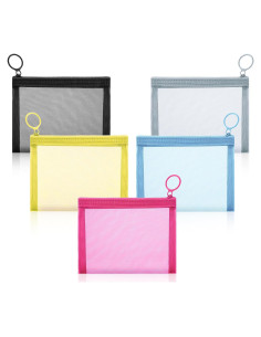 Bolsas de Malla Teaaha 5PCS Organizador Cosmético Viaje