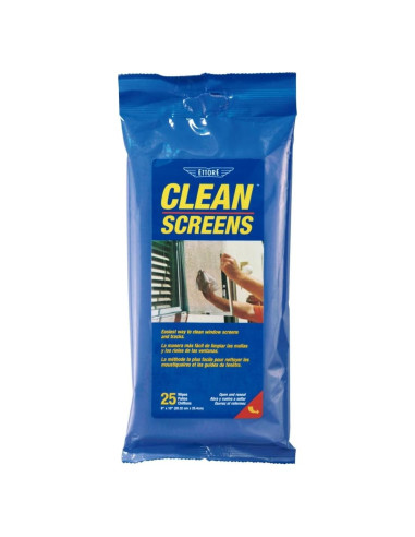 Toallitas Húmedas Limpias Ettore - 25 Unidades - Sin Fragancia