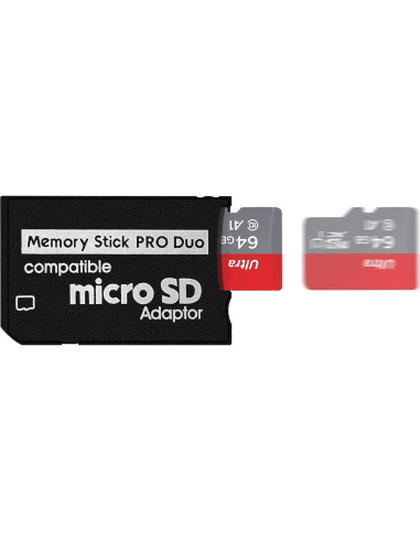 Adaptador Micro SD a Memory Stick PRO Duo DUEQID 128GB
