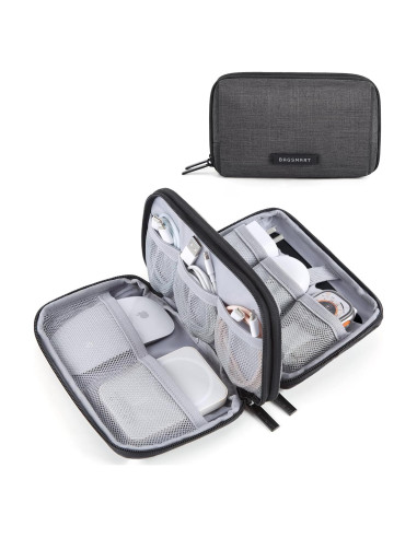 Organizador Electrónico de Viaje BAGSMART Negro 21x13x5 cm