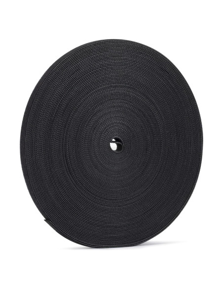 Cinta de sujeción reutilizable XINYIBO 1,27 cm x 22,86 m negra