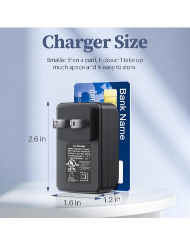 Fuente de Alimentación DONYOIE 15V 2A 30W Regulada con 10 Conectores