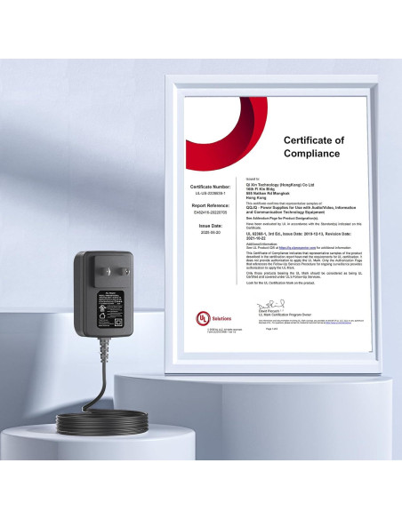 Fuente de Alimentación DONYOIE 15V 2A 30W Regulada con 10 Conectores