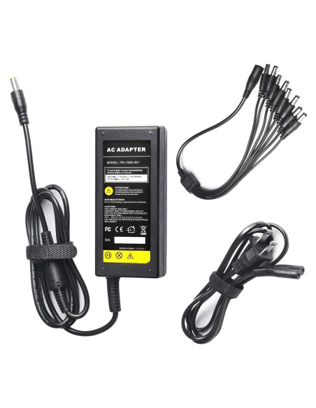 Adaptador de corriente 12V 5A Fancy Buying para cámaras de seguridad