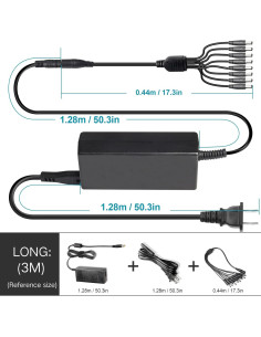 Adaptador de corriente 12V 5A Fancy Buying para cámaras de seguridad 2