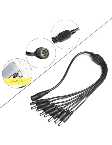 Adaptador de corriente 12V 5A Fancy Buying para cámaras de seguridad