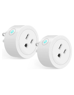 Enchufe Regulador Inteligente MOES Paquete de 2, Control App