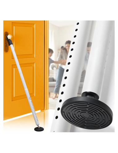 Barra de Seguridad Ajustable Wefaith 600LB para Puertas