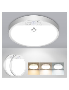 Luz de Techo Slochi 2Pack con Sensor de Movimiento 15W 1500LM