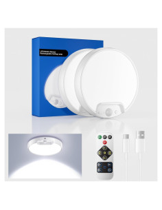 Luz de Techo Recargable Homelist 2 Paquete 8000mAh 6000K