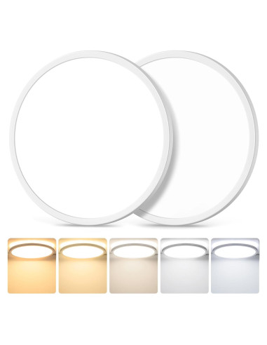 Luz de Techo Empotrada LED GoBright 30.48cm 24W 3200LM 5 Colores