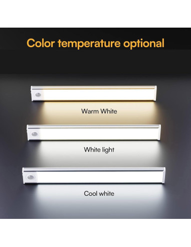 Iluminación Bajo Gabinete LED DAYBETTER 20 cm Inalámbrica con Sensor