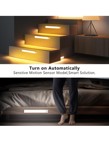 Iluminación Bajo Gabinete LED DAYBETTER 20 cm Inalámbrica con Sensor