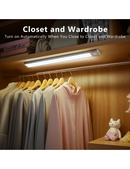 Iluminación Bajo Gabinete LED DAYBETTER 20 cm Inalámbrica con Sensor