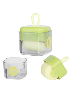 Mini Rodillo Quitapelusas RUIAN Verde - 2 Paquetes, Lavable y Reutilizable