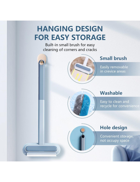 Removedor de Pelo de Mascotas 4 en 1 Reutilizable 43 cm