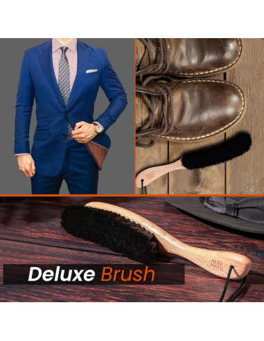 Cepillo para Sombreros Atzi Hats - 100% Cerda de Caballo