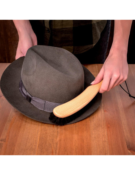 Cepillo para Sombreros Atzi Hats - 100% Cerda de Caballo