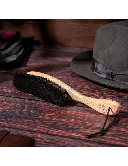 Cepillo para Sombreros Atzi Hats - 100% Cerda de Caballo