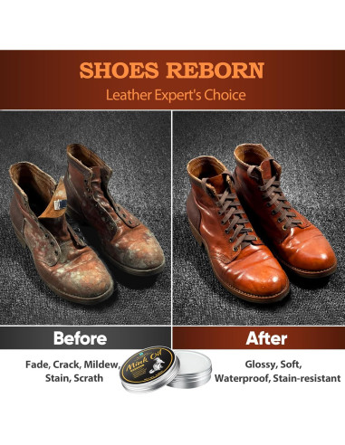 Acondicionador y Limpiador de Cuero Feilove 3.52 oz 4 en 1