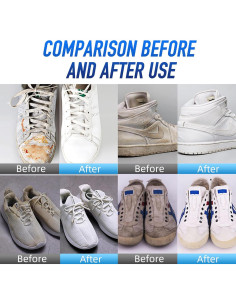 Kit Limpiador de Zapatos Ecológico Ahkea 150ml Espuma Sin Agua 2