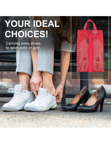 Bolsa de Zapatos de Viaje Unisex Pinzon, Resistente al Agua, Tamaño Grande