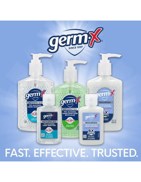Desinfectante de Manos Germ-X Nourish 59 ml Hidratante 6 Pzas