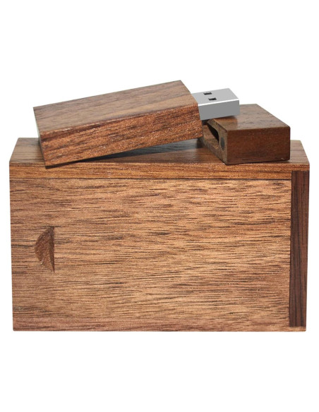 Unidad Flash USB 64GB EASTBULL Madera de Nogal USB 2.0 Unidad Flash USB 64GB EASTBULL Madera de Nogal USB 2.0