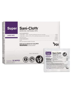 Toallitas Germicidas Desechables Super Sani-Cloth 50 Unidades