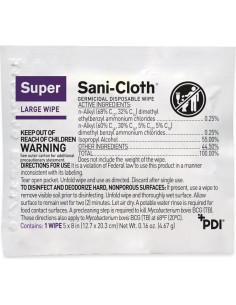 Toallitas Germicidas Desechables Super Sani-Cloth 50 Unidades 2
