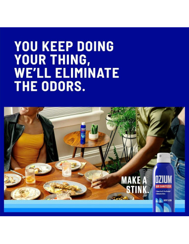Desinfectante de Aire Ozium 8 Oz Original - Eliminador de Olores