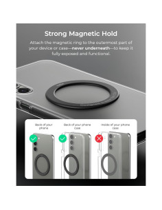 Adaptador Anillo Magnético iOttie para Android - Paquete de 2 2