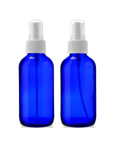 Atomizador de vidrio azul cobalto Sally's Organics 118 ml - 2 unidades