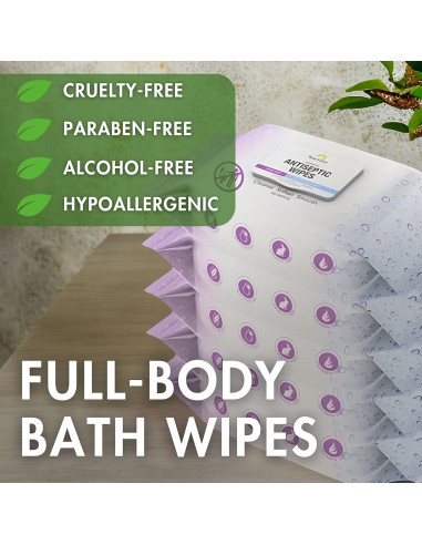 Toallitas Antibacteriales Nurture 12 Conteos Sin Alcohol