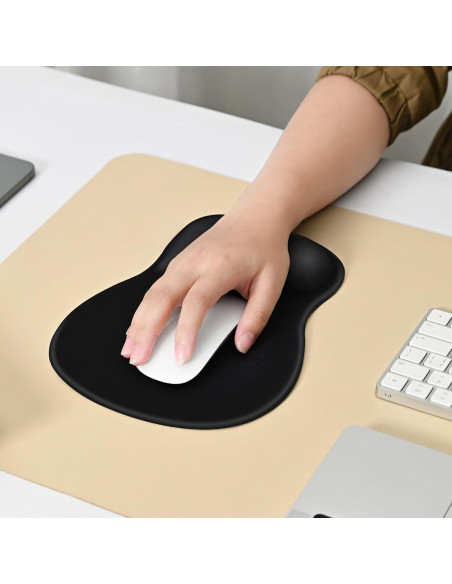 Almohadilla Ergonómica EooCoo con Soporte de Muñeca de Gel