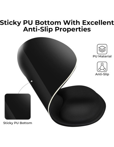 Almohadilla Ergonómica EooCoo con Soporte de Muñeca de Gel