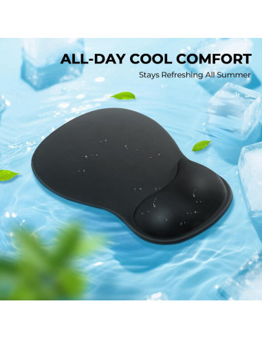 Almohadilla Ergonómica EooCoo con Soporte de Muñeca de Gel