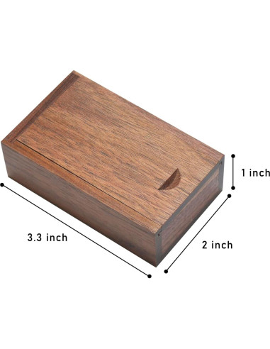 Unidad Flash USB 64GB EASTBULL Madera de Nogal USB 2.0