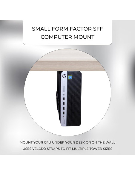 Soporte de PC SFF HumanCentric Ajustable para Montaje en Pared