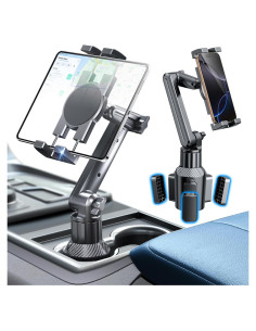 Soporte para Tablet eSamcore para Portavasos de Coche 38.1 cm