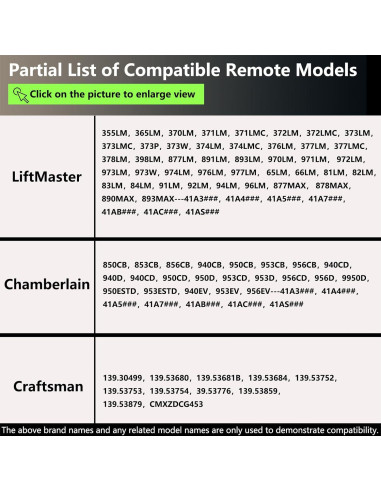 Control Remoto Universal Garaje BeanKOneal TX301 4 Botones