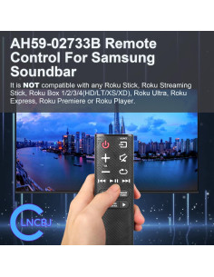 Control Remoto AH59-02733B Compatible Samsung Soundbar 2