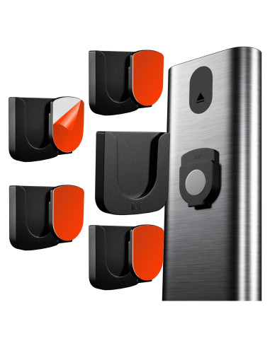 Soporte Magnético para Control Remoto X-bet MAGNETS - Set de 5 Piezas Negras