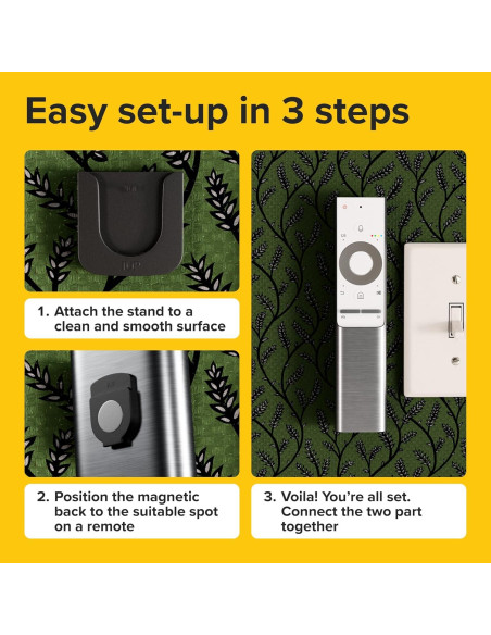 Soporte Magnético para Control Remoto X-bet MAGNETS - Set de 5 Piezas Negras